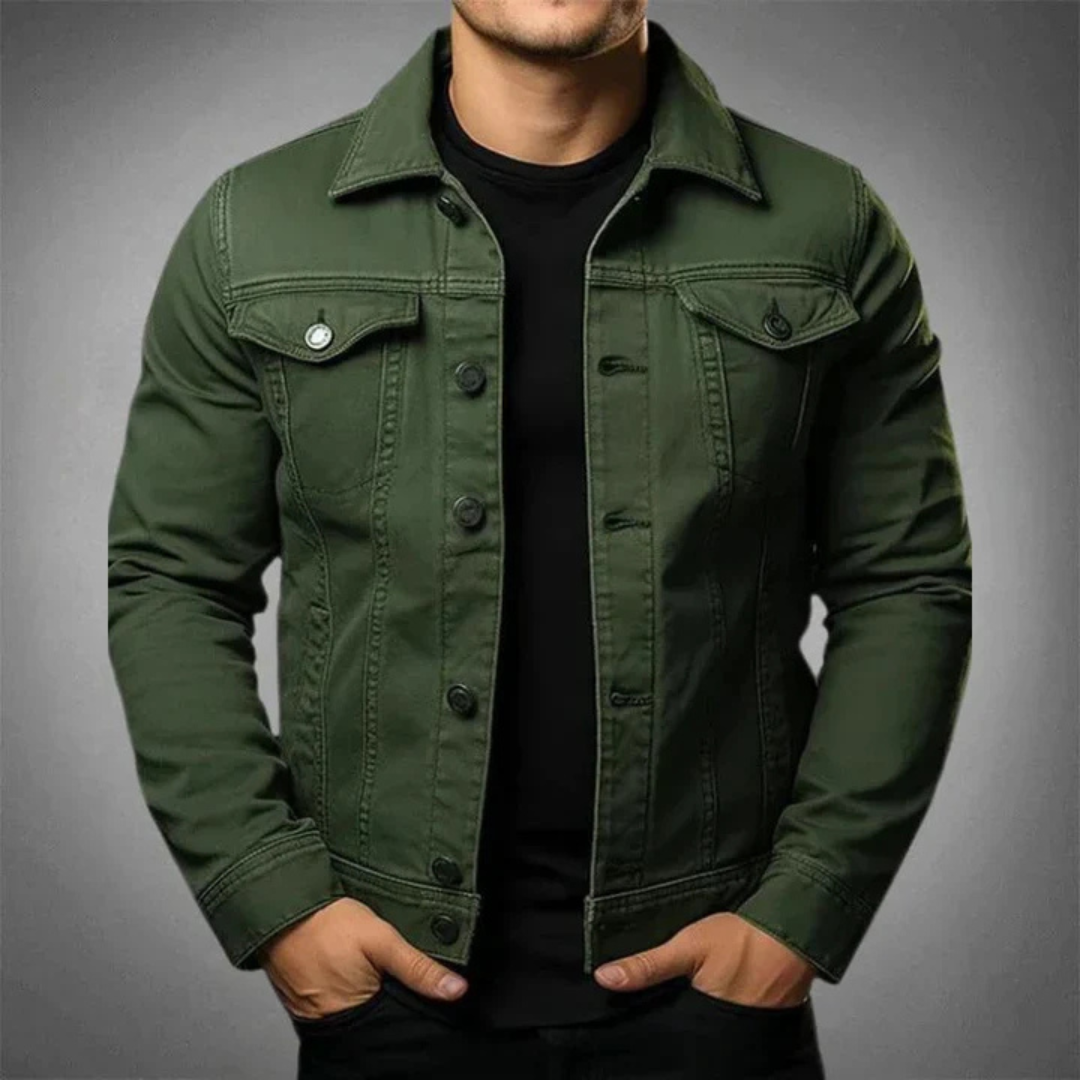 Axel| Heren Winter bomberjack| Denim