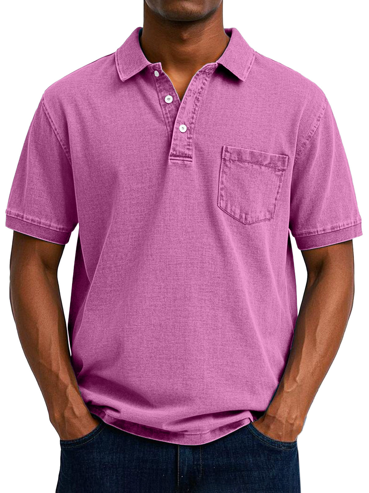 Nurozis | Lightweight Denim Polo for Summer