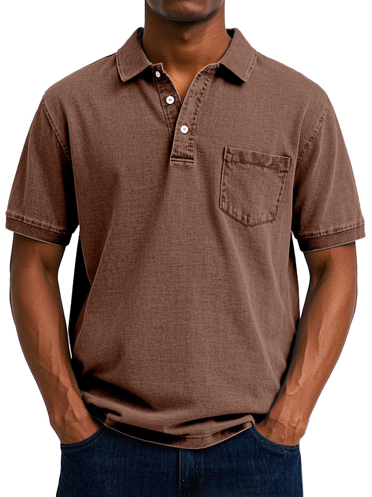 Nurozis | Lightweight Denim Polo for Summer
