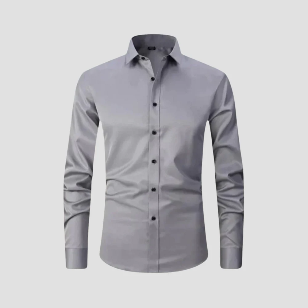 Nurozis | Fitted Contrast Shirt