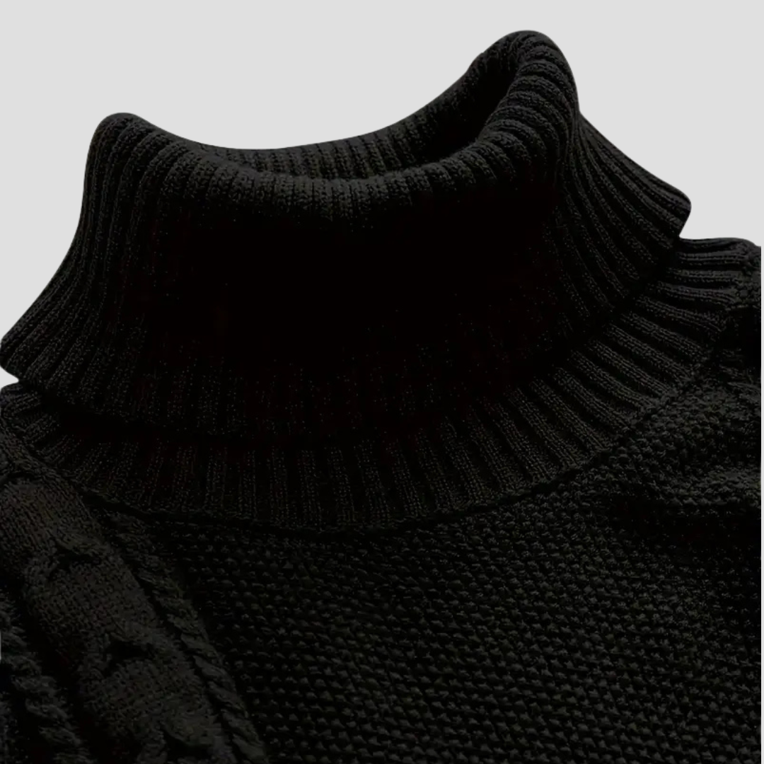 Nurozis | Knitted Turtleneck Sweater