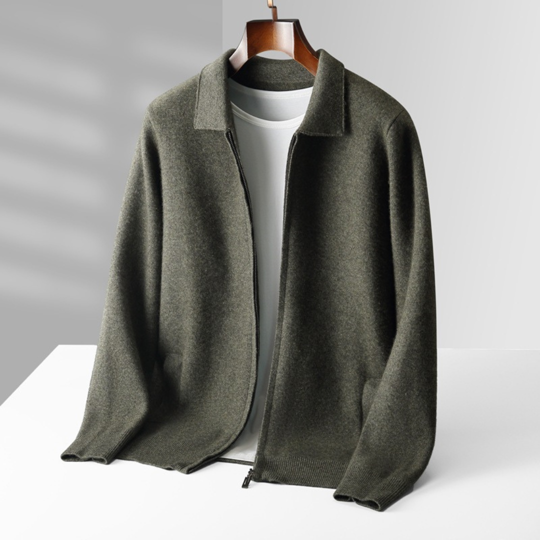 Nurozis | Pure Knitted Wool Cardigan