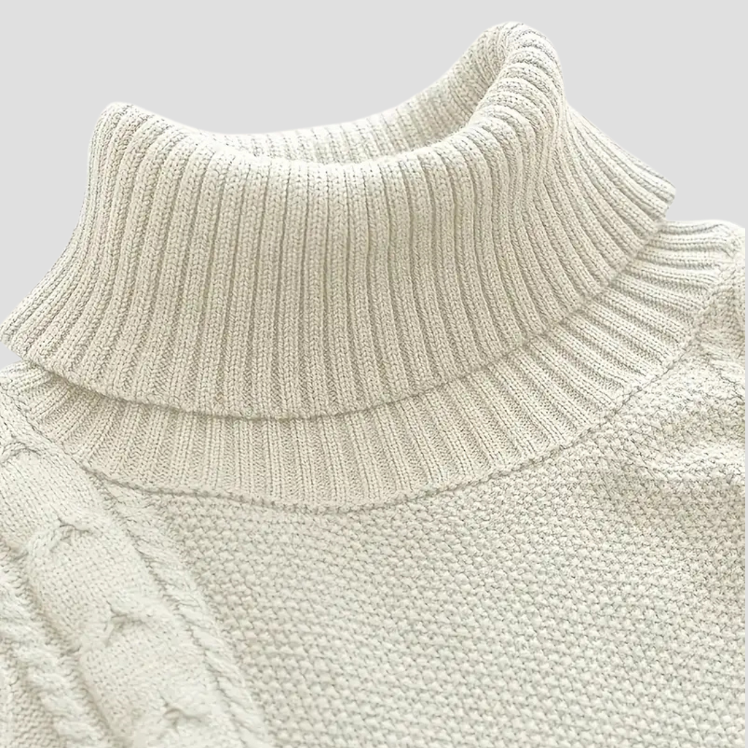 Nurozis | Knitted Turtleneck Sweater