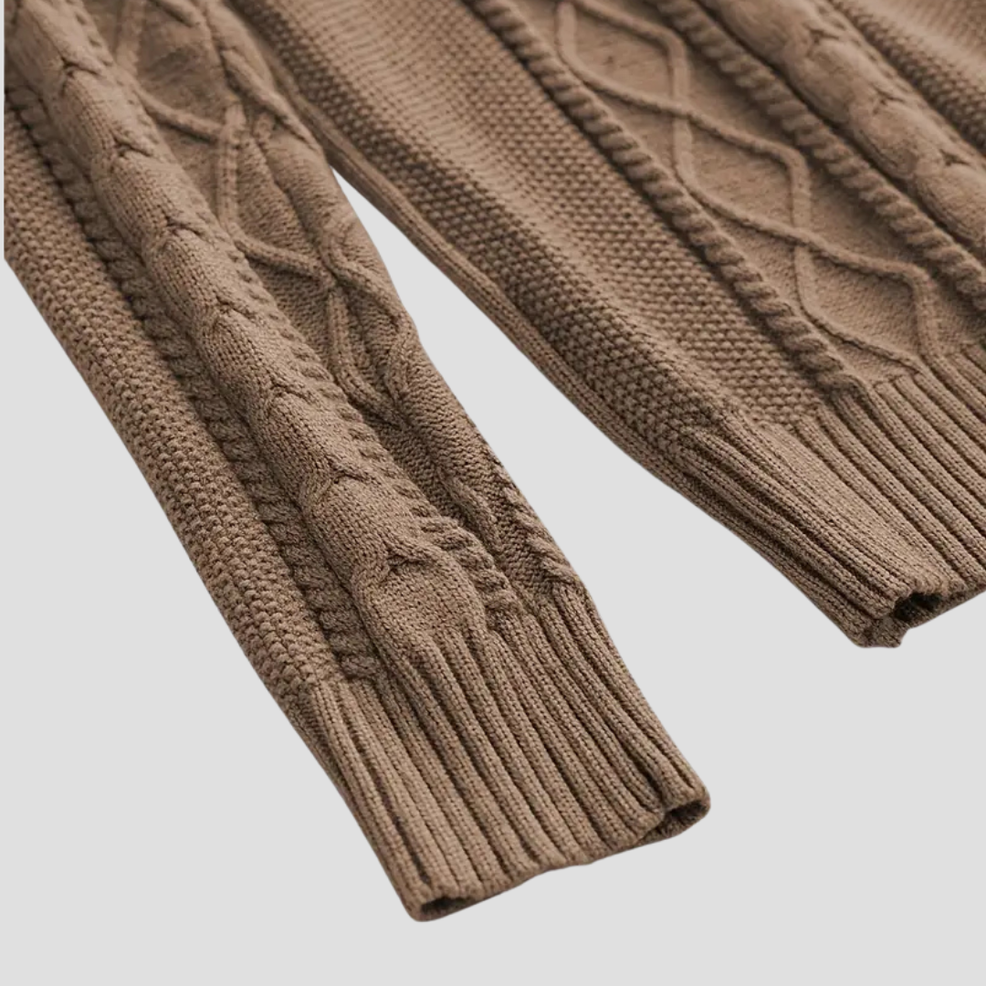 Nurozis | Knitted Turtleneck Sweater