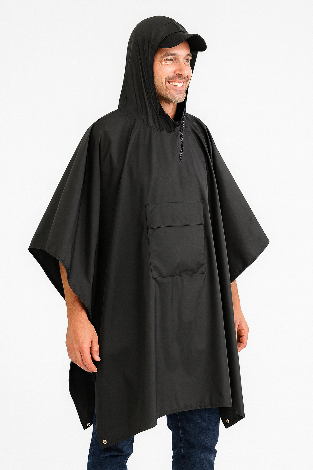 Men’s Outdoor Rain Poncho Jacket | Waterproof