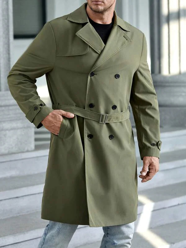 Forest Groen Trenchcoat