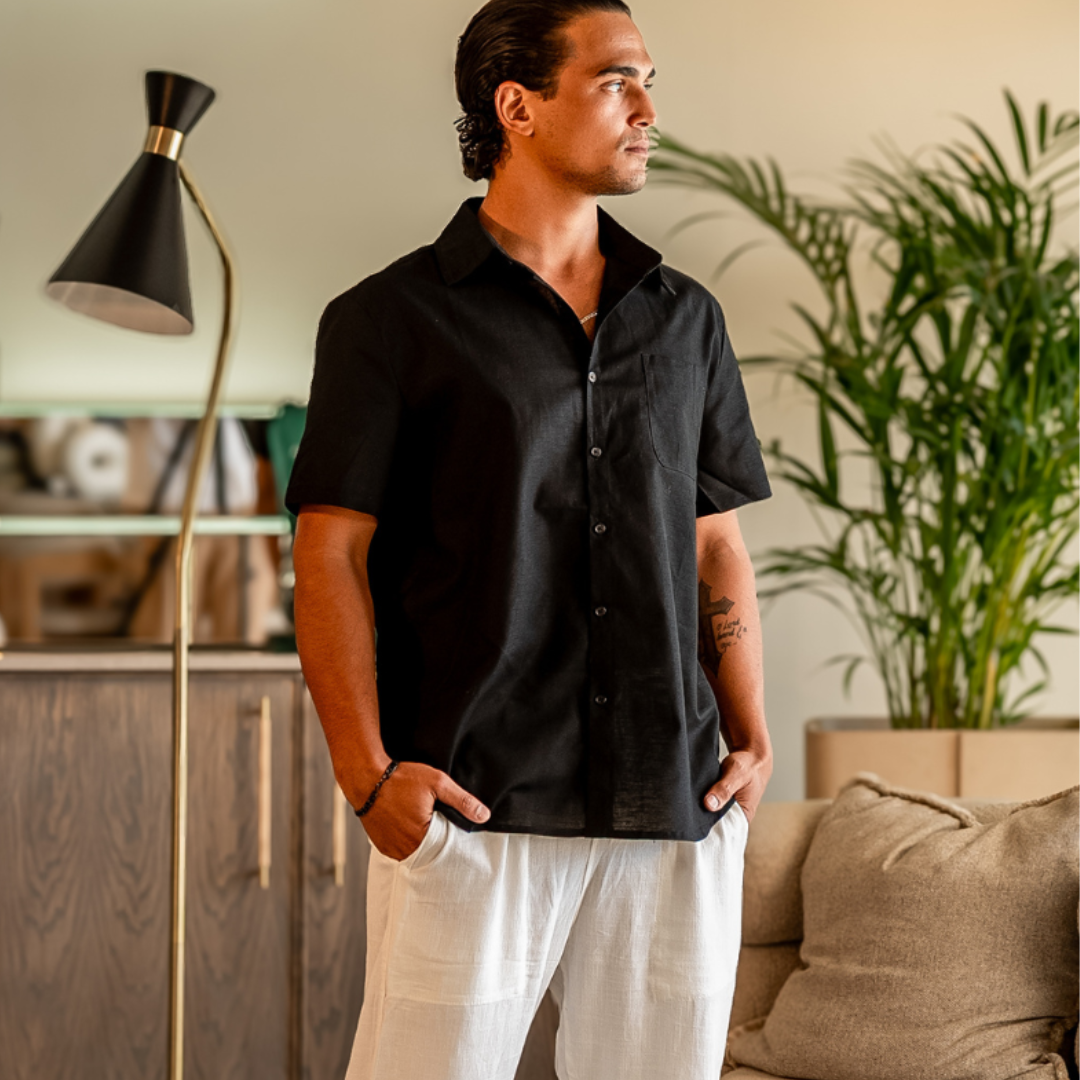 Casual Short-Sleeved Shirt for Men
