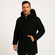 Men’s Hooded Insulated Coat | Modern