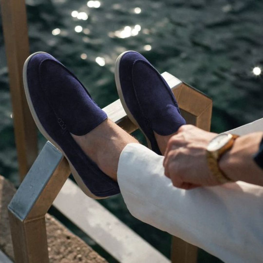 Refined Yacht Suede Loafers For Men
