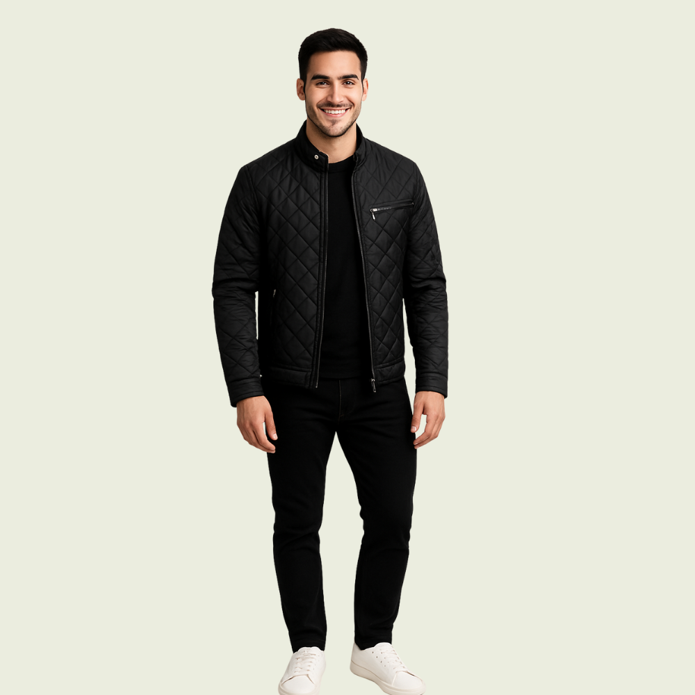 Men's Casual Quilted Jacket | Versatile