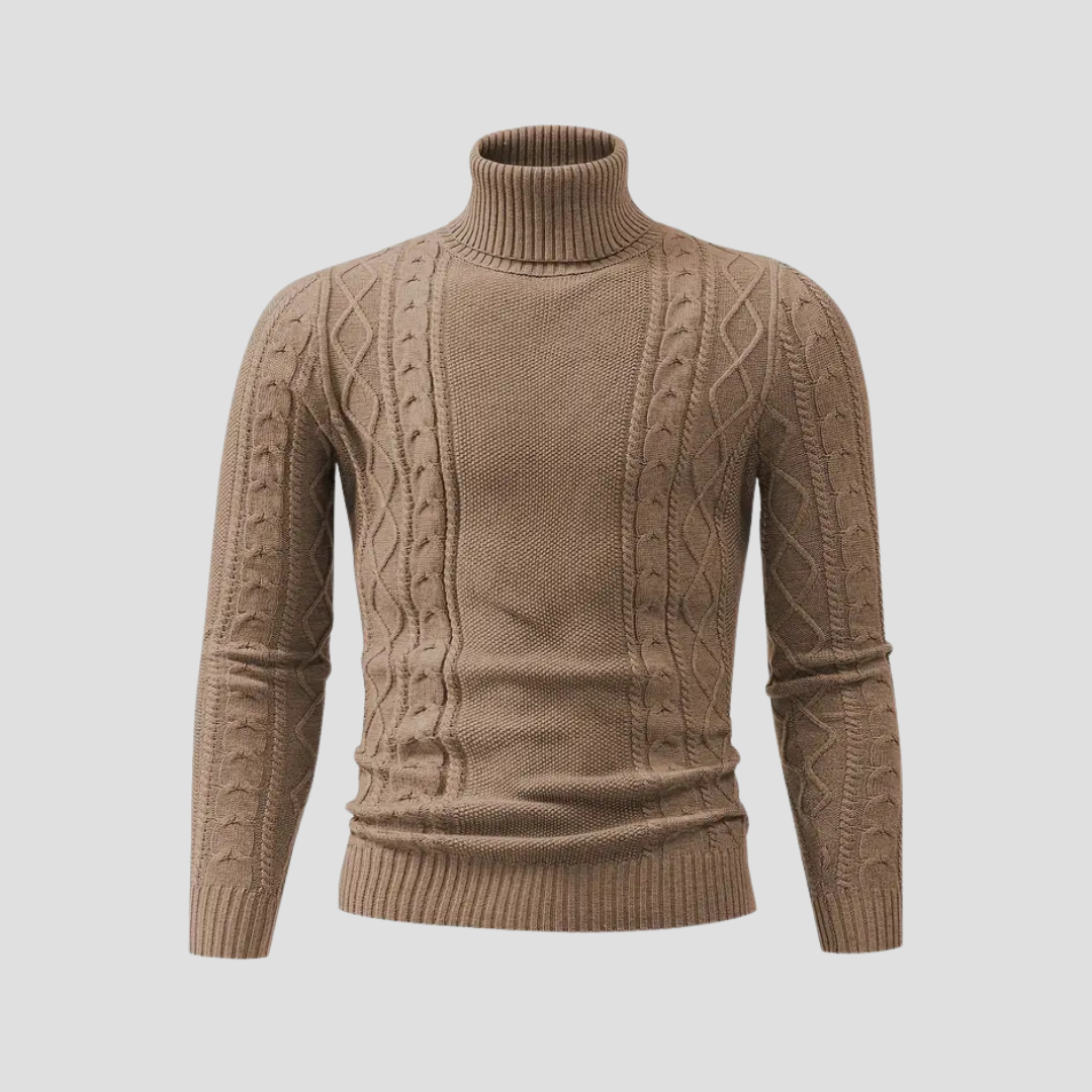 Nurozis | Knitted Turtleneck Sweater