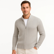 Men’s Zip-Up Sweater | Stylish