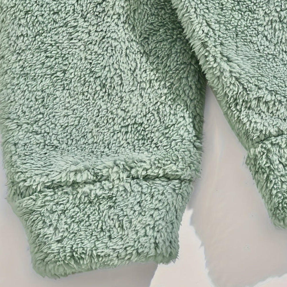 Men’s Plush Sweatshirt & Sweatpants Set | Soft