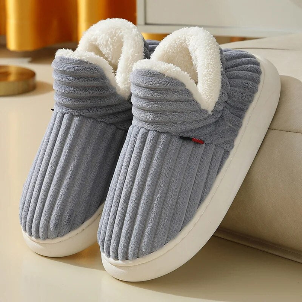 Women's Fur Lined Slippers | Warm