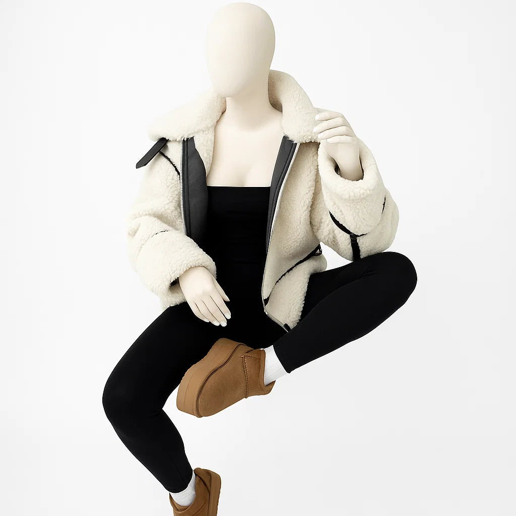 Women’s Winter Zip-Up Jacket | Cozy