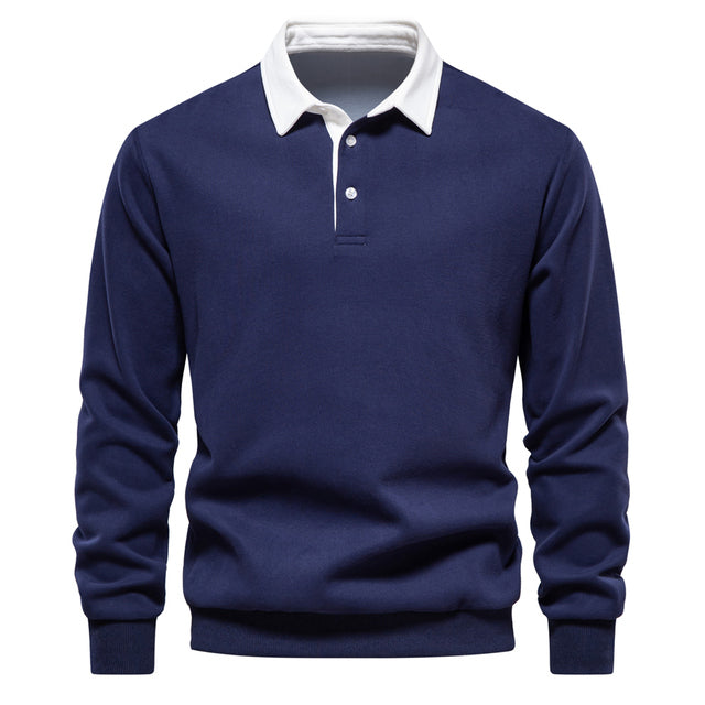 Nurozis - Refined Elegant Polo Pullover