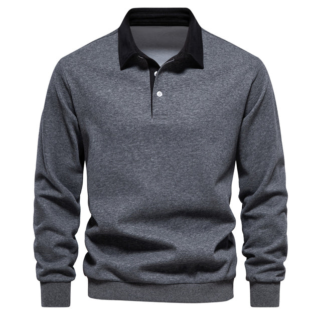 Nurozis - Refined Elegant Polo Pullover