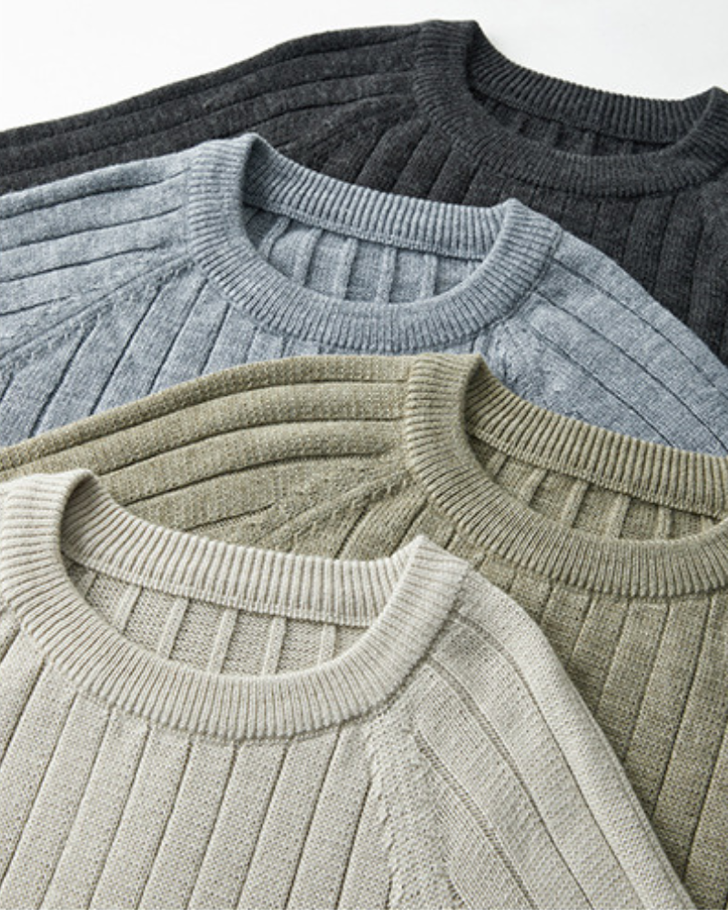 Nurozis | Wool Classic Crew Neck Jumper