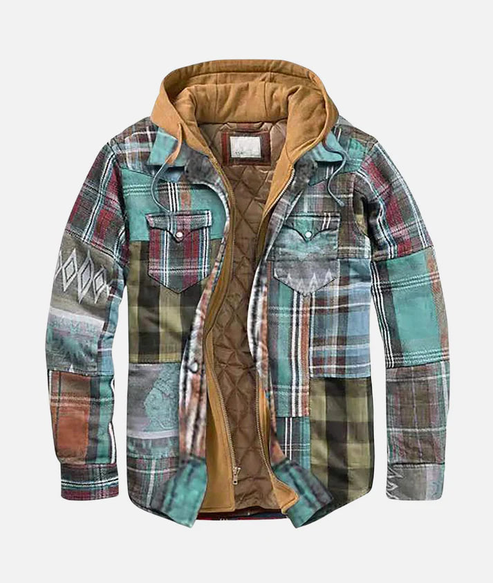 Men’s Plaid Shirt Jacket | Casual