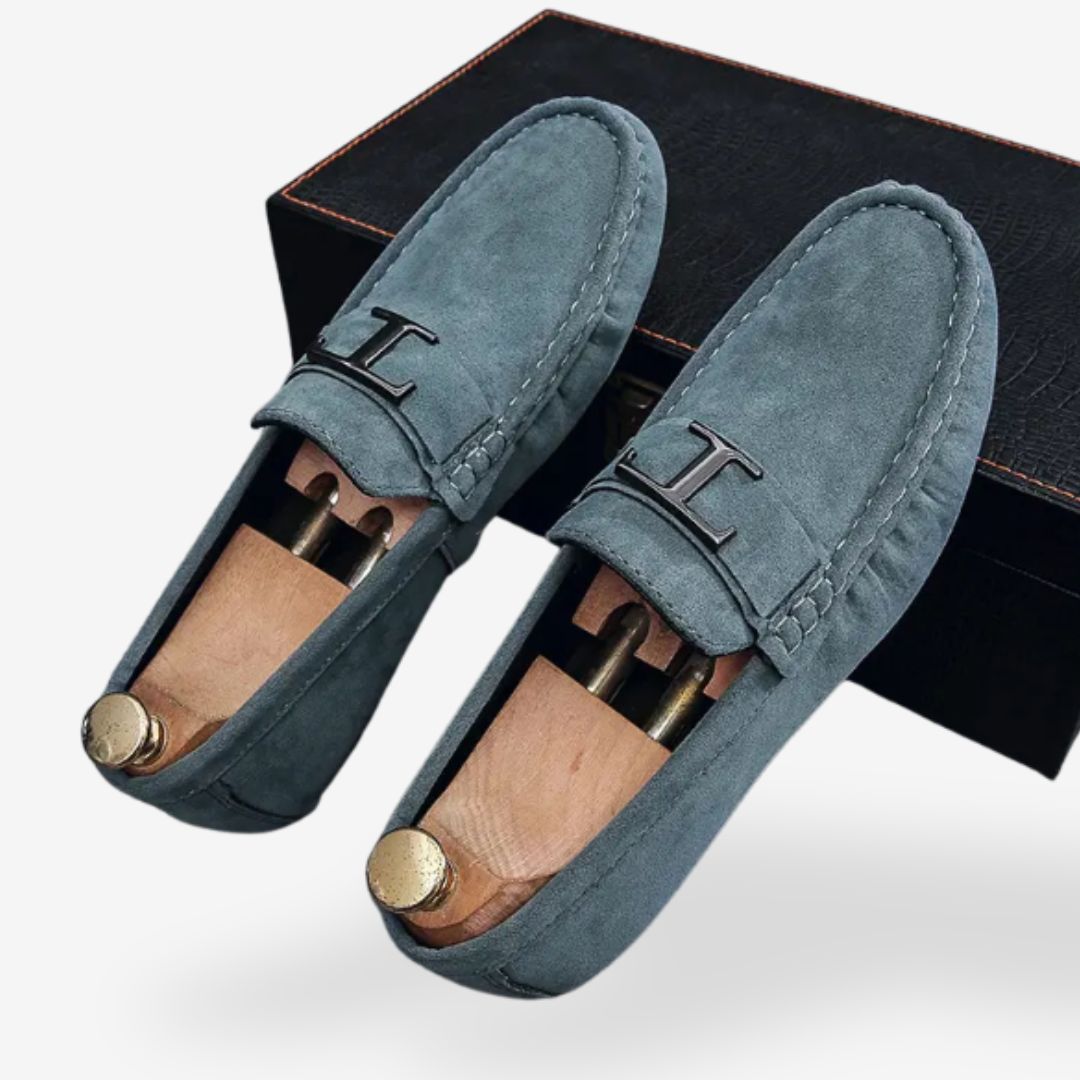 Heren Luxe Suede Loafers