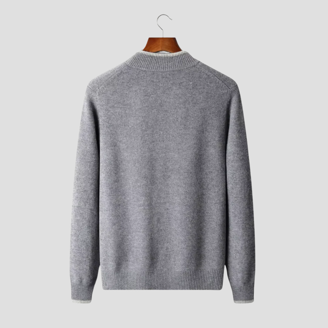 Nurozis | Men’s Merino Zip Cardigan