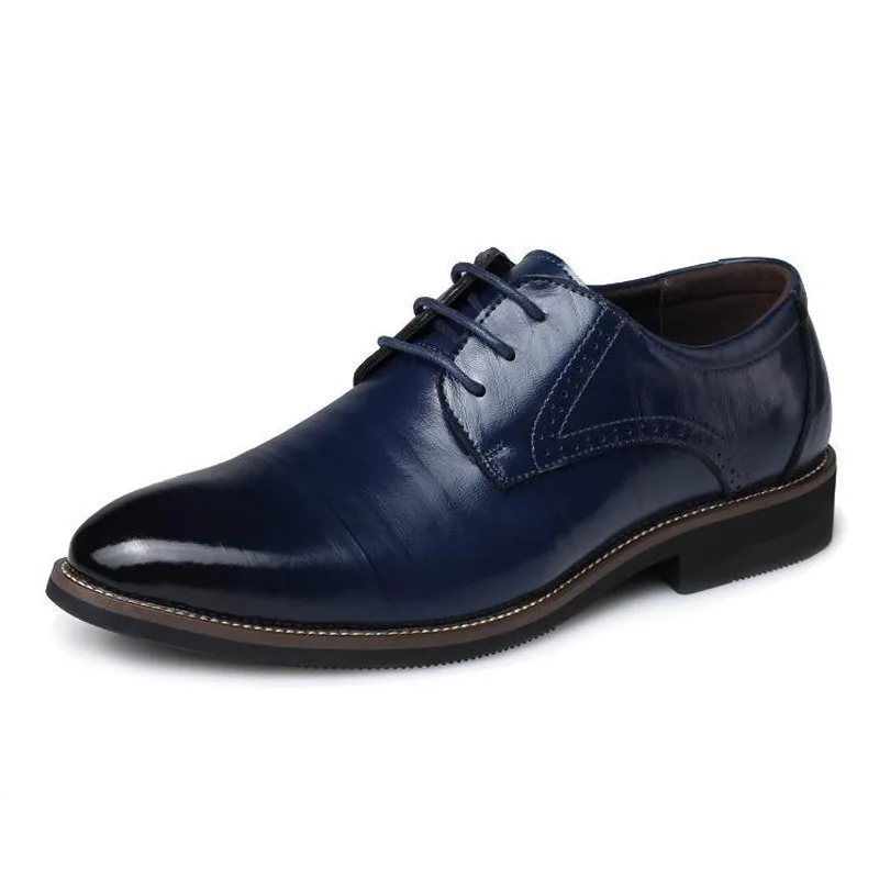 Smart Vegan Leather Oxford Shoes