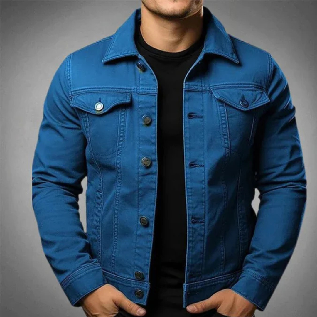 Axel| Heren Winter bomberjack| Denim