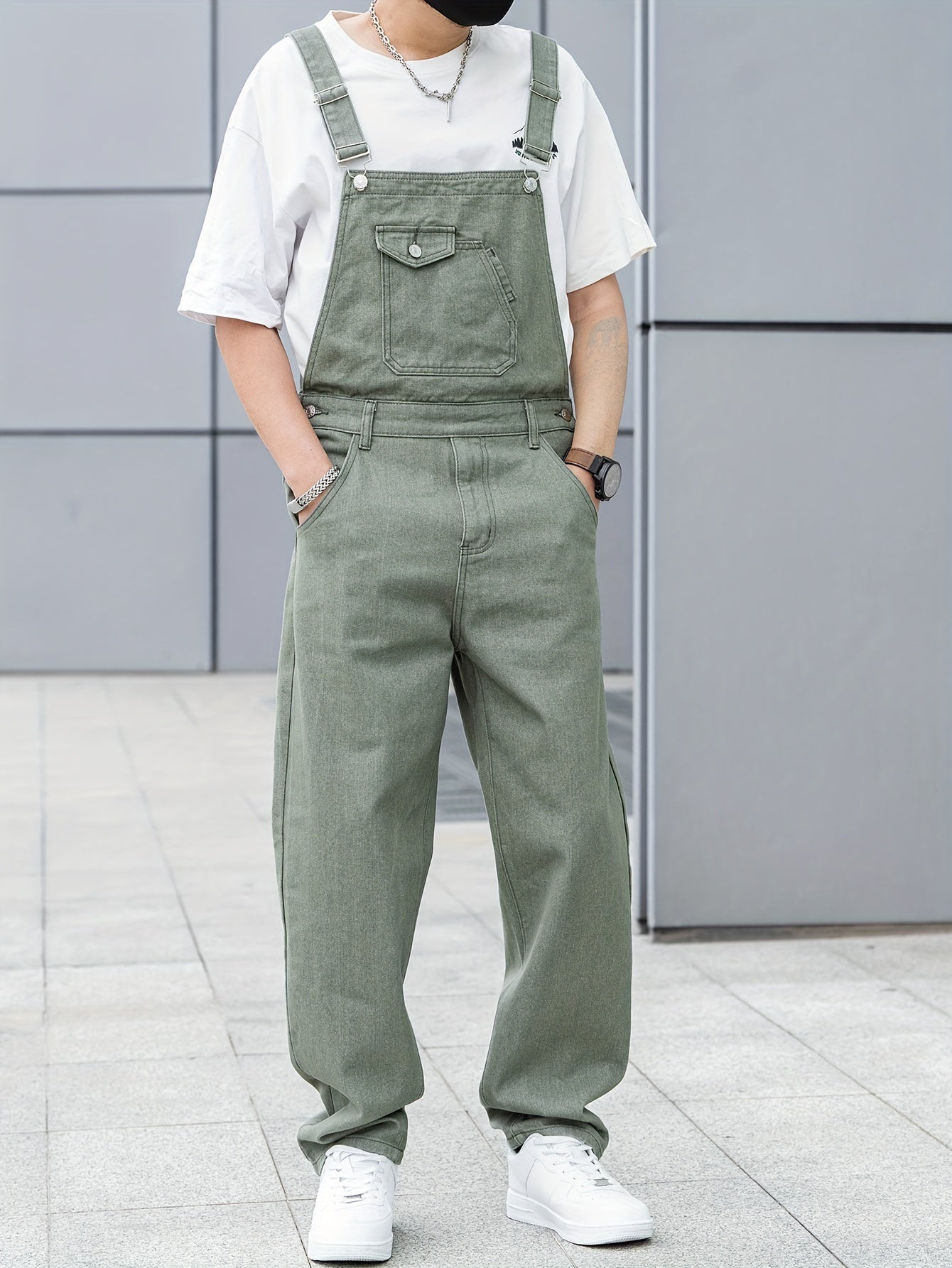 Nurozis | Men’s Relaxed Fit Dungarees