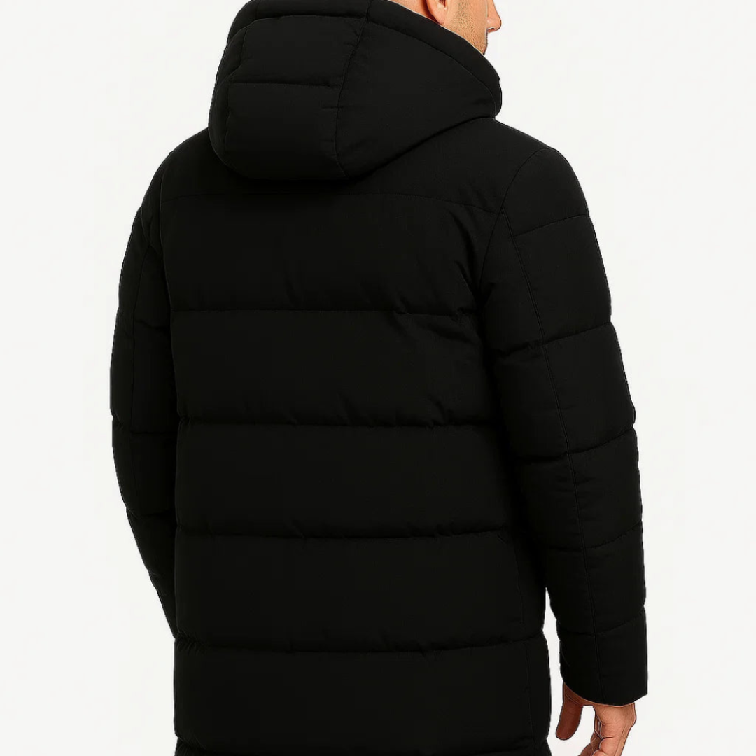 Men’s Hooded Insulated Coat | Modern