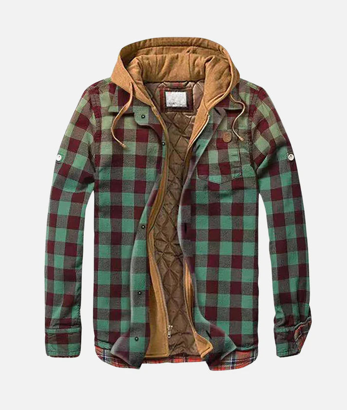 Men’s Plaid Shirt Jacket | Casual