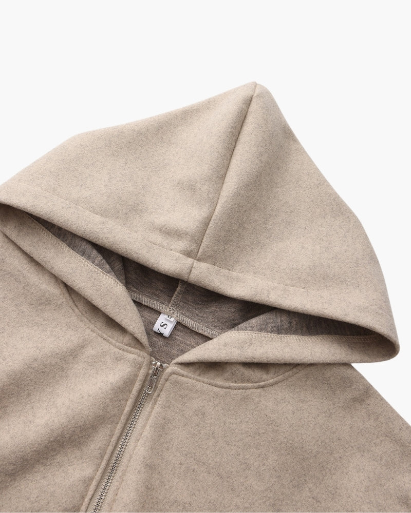 Nurozis | Wool Zip Vest