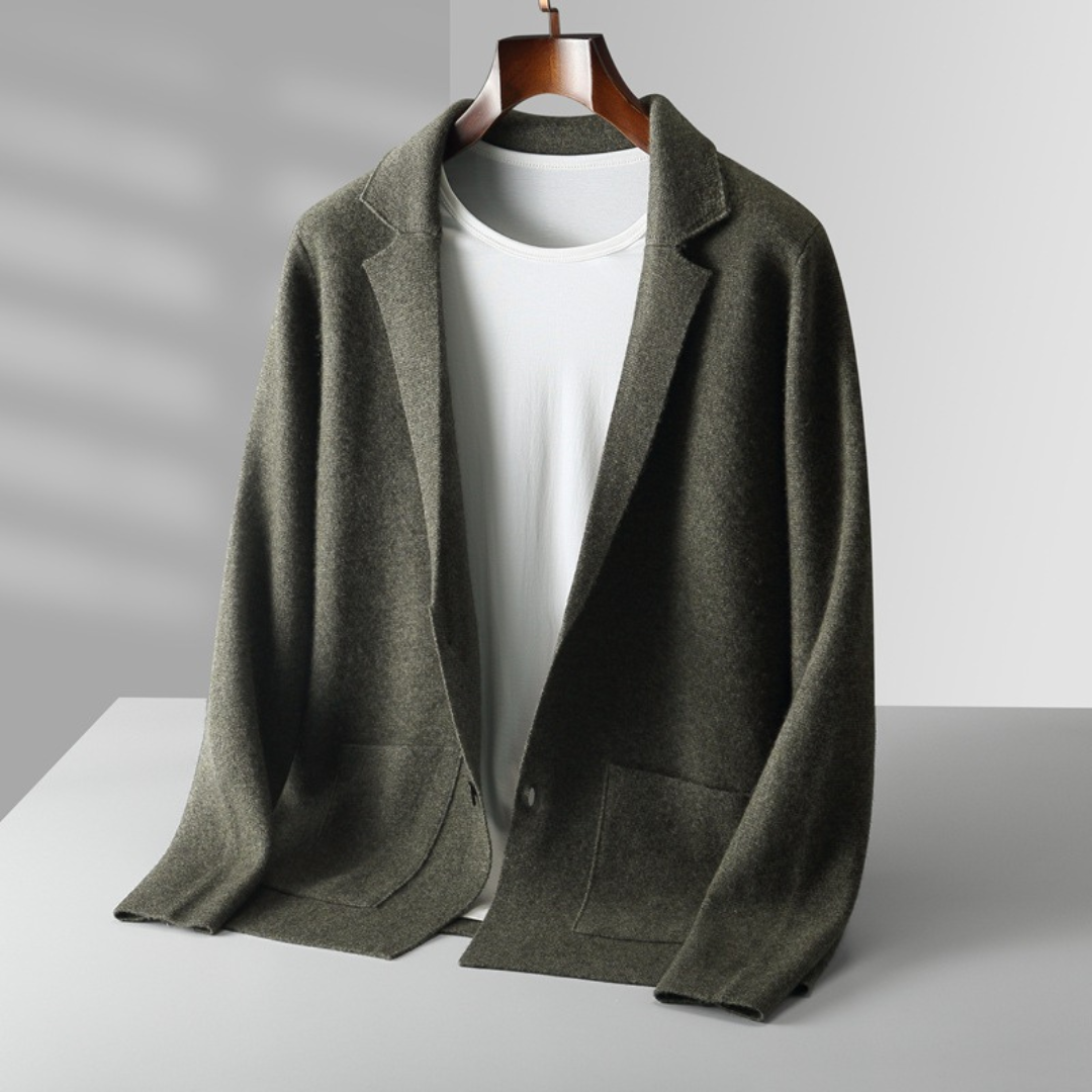 Nurozis | Men’s Knitted Cardigan Blazer