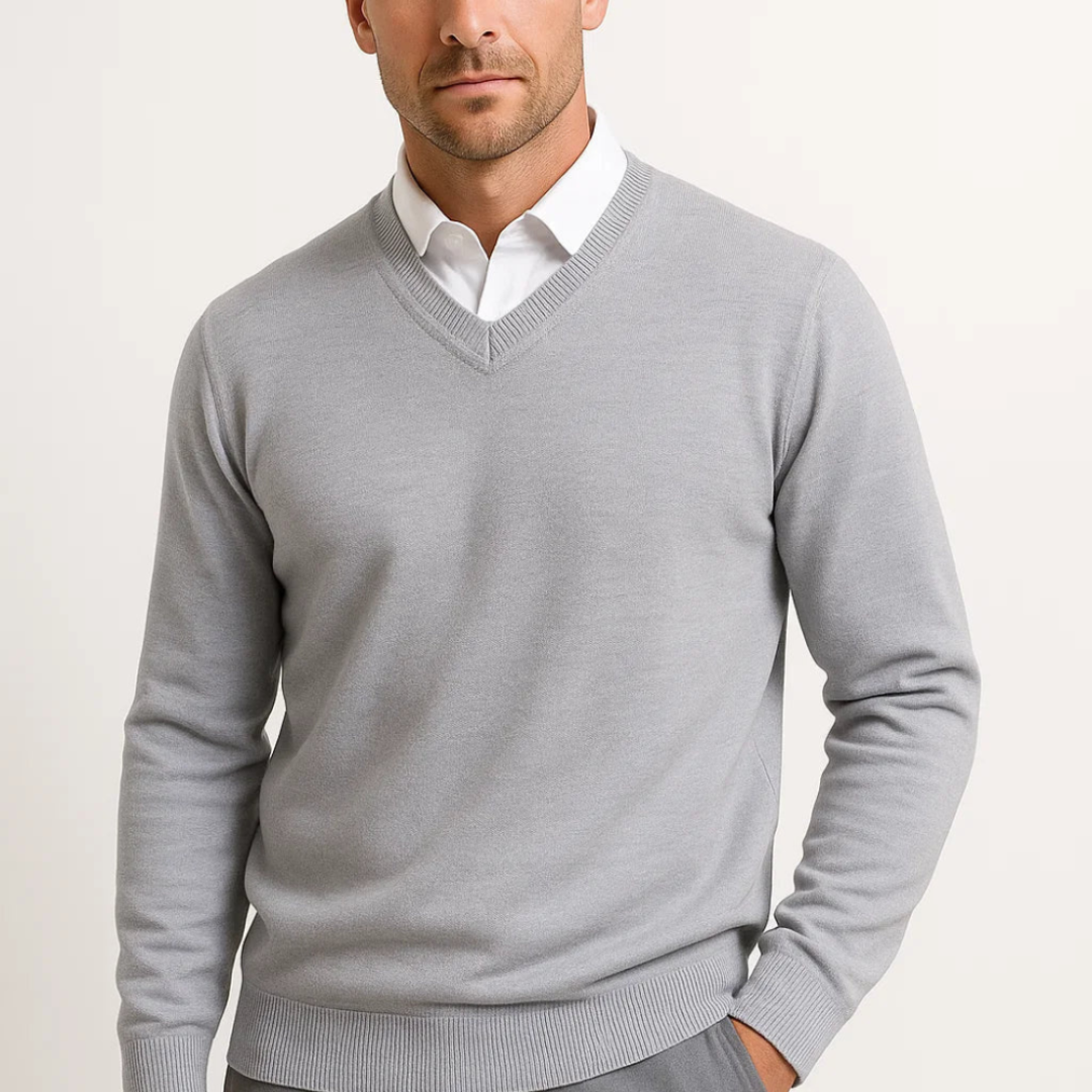 Men’s V-Neck Sweater | Classic
