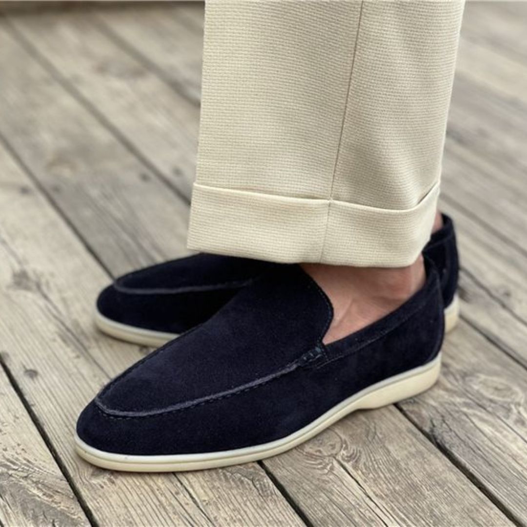 Refined Yacht Suede Loafers For Men