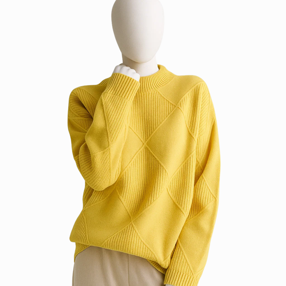 Women’s Ribbed Knit Sweater |Stylish