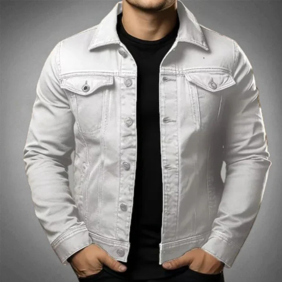 Axel| Heren Winter bomberjack| Denim
