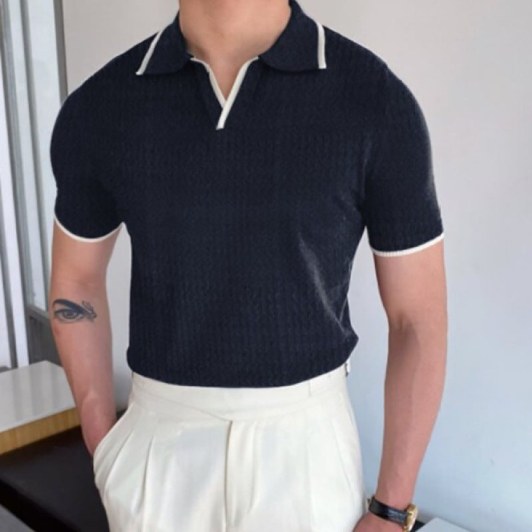 Daan| Heren Polo Overhemden| Korte Mouwen