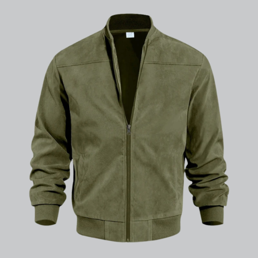 Men's Zip-up Bomber Jacket | Lightweight