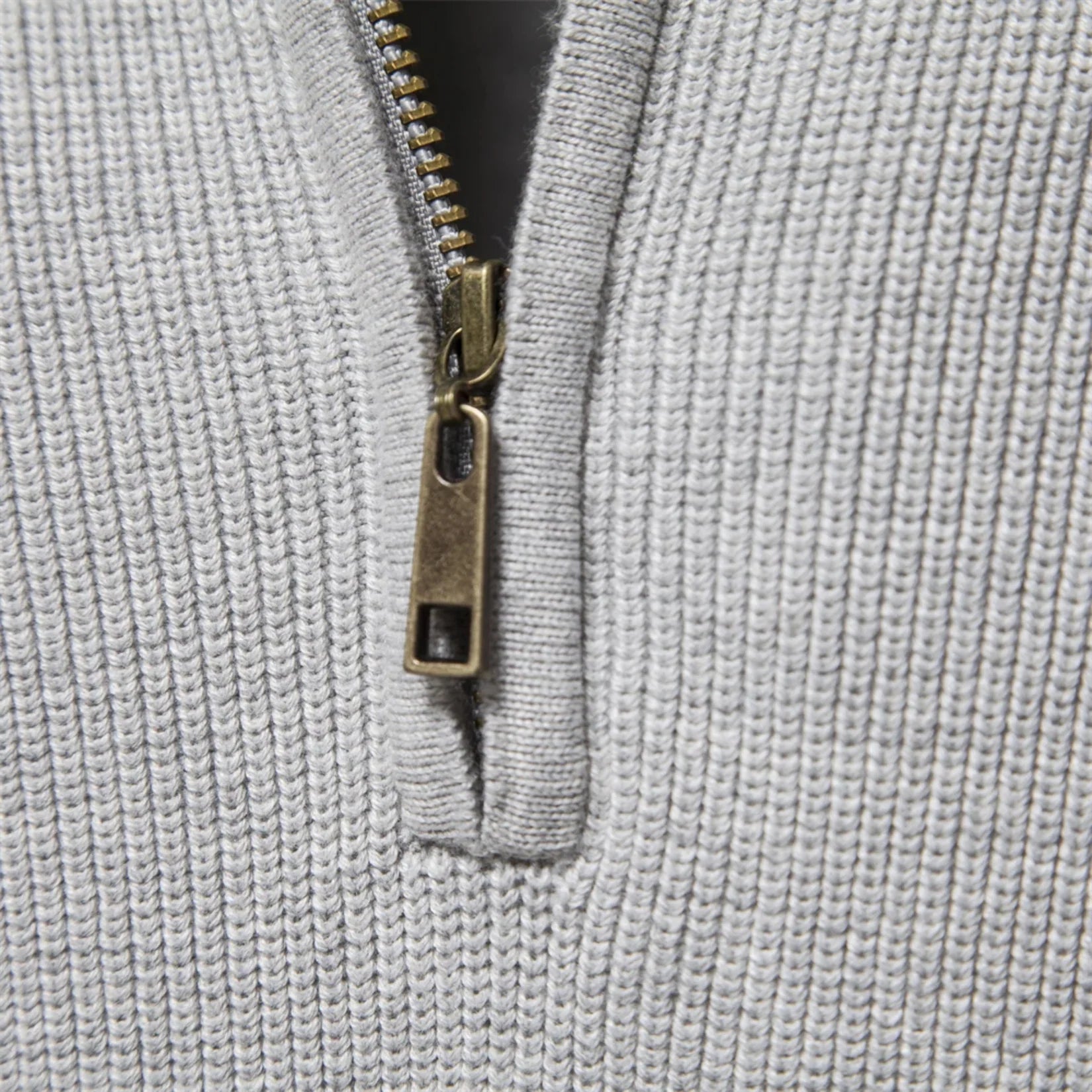 Men’s Quarter-Zip Sweater | Stylish