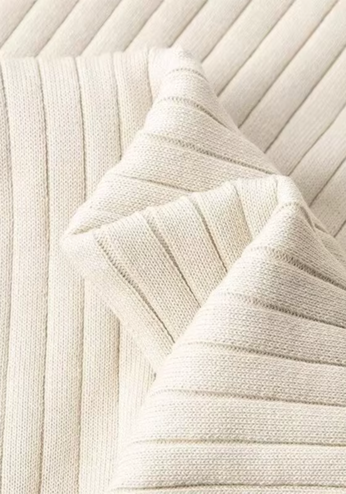 Refined Ribbed Knit T-Shirt – Men’s Essential