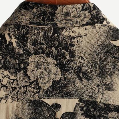Thomas| Heren Vintage Overhemd| Korte Mouwen