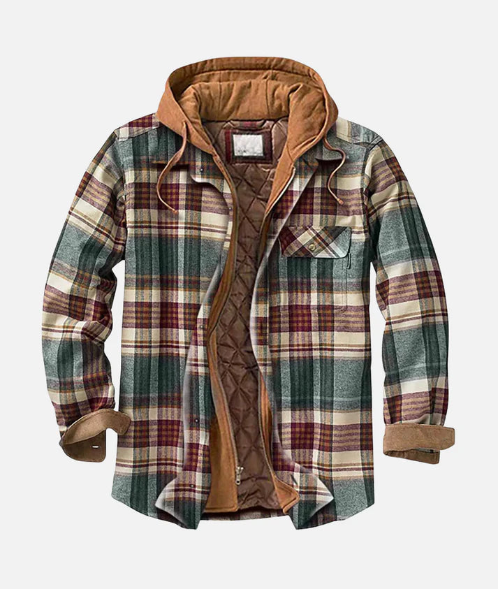 Men’s Plaid Shirt Jacket | Casual