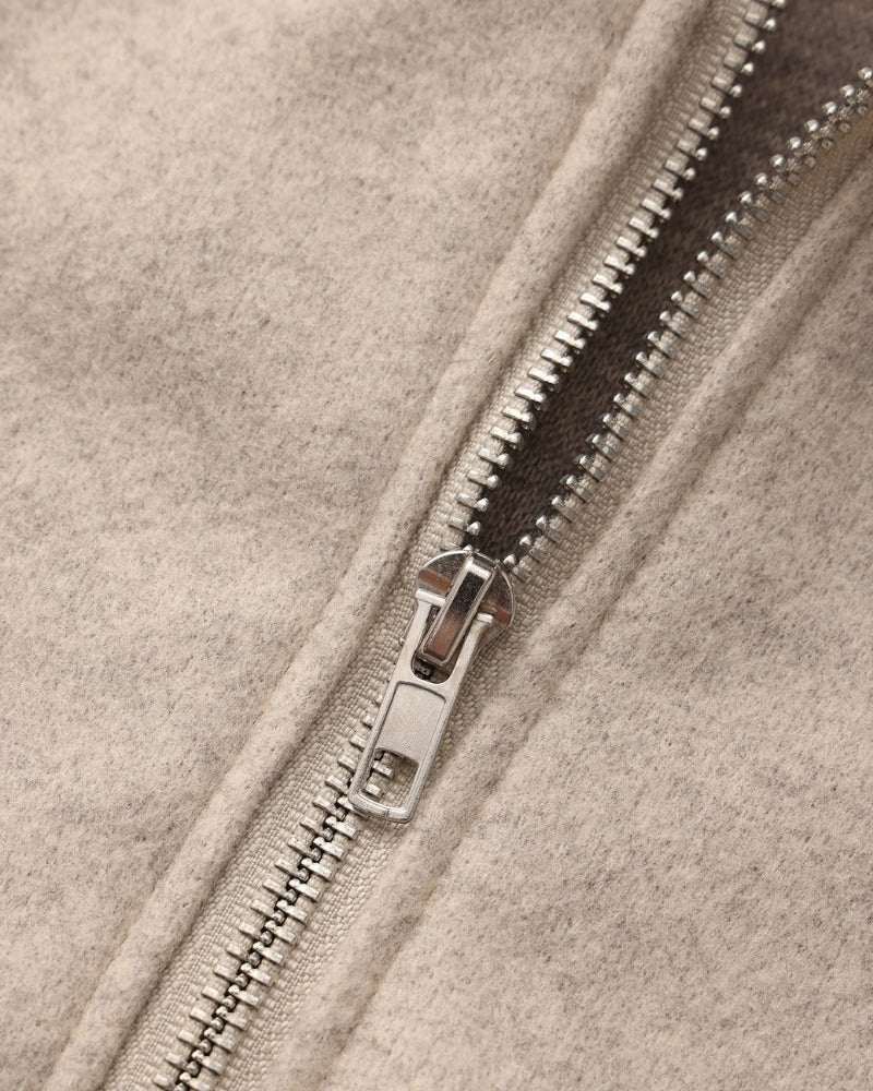Nurozis | Wool Zip Vest