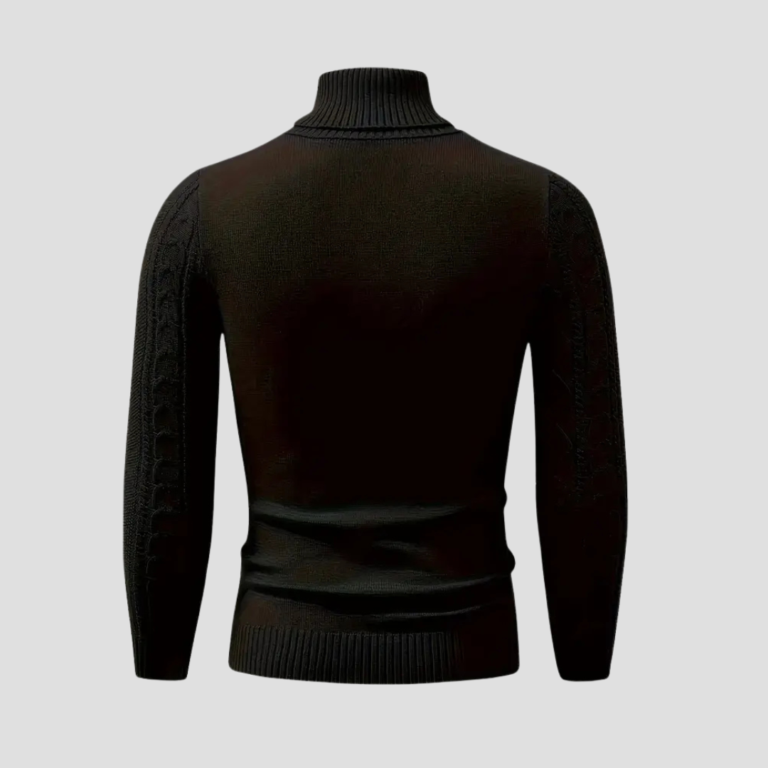 Nurozis | Knitted Turtleneck Sweater