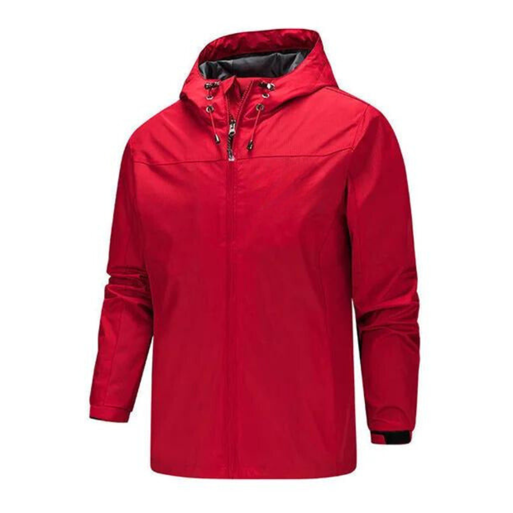 Men's Waterproof Hooded Jacket | Warm