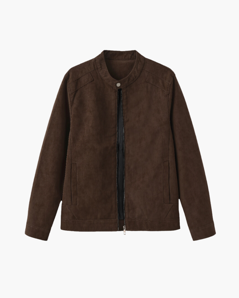 Nurozis | Suede-Look Jacket