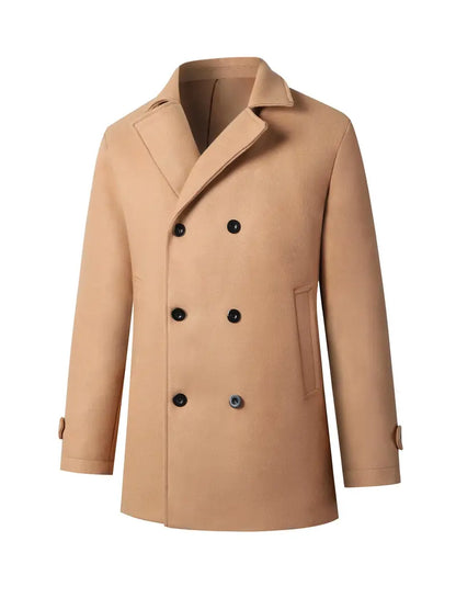 Old Money Elegante Trenchcoat Voor Heren