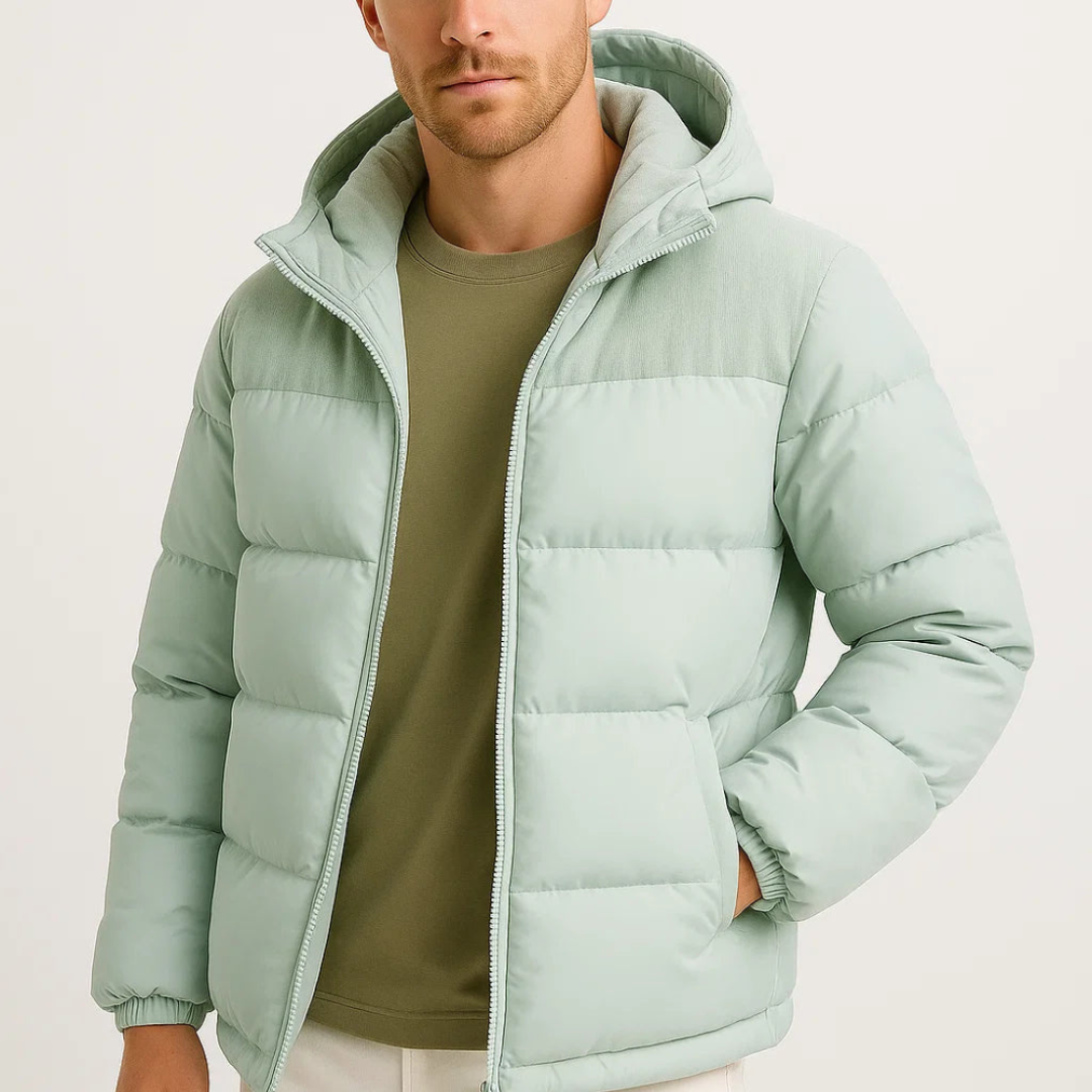 Men’s Winter Puffer Jacket | Trendy