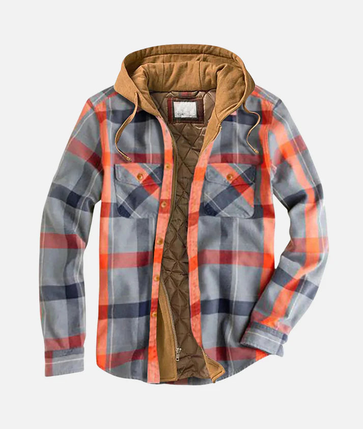 Men’s Plaid Shirt Jacket | Casual