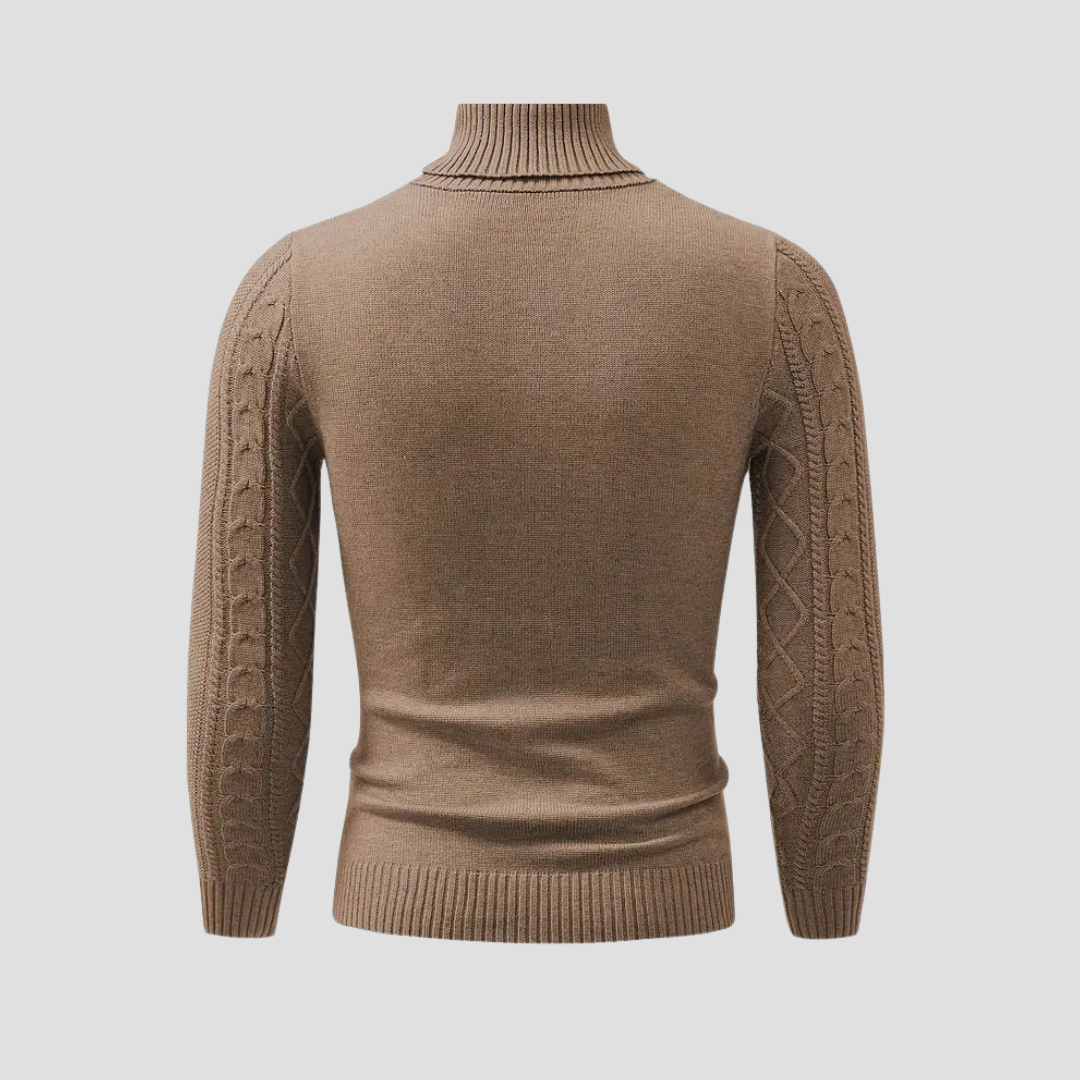Nurozis | Knitted Turtleneck Sweater